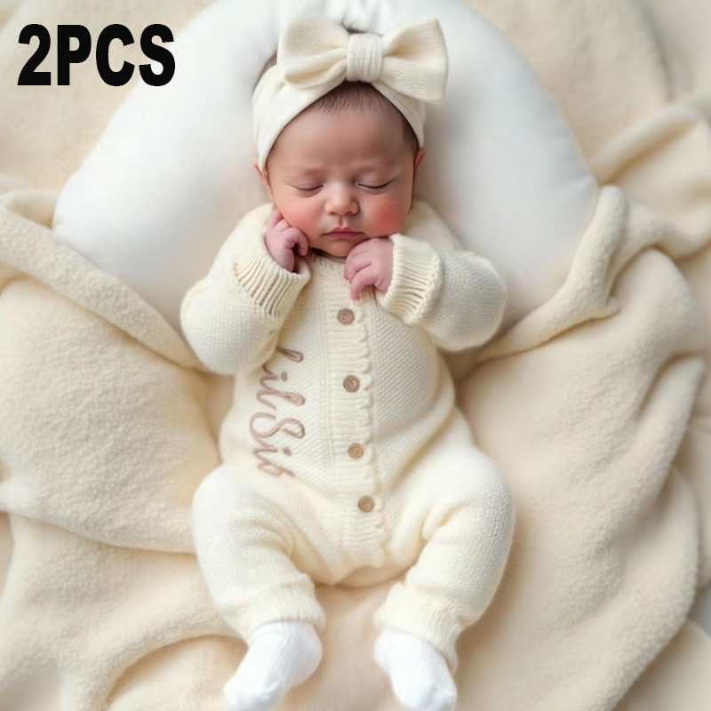 Baby Clothing Newborn - Ylsteed 2Pcs Knitted Newborn Photography Outfits