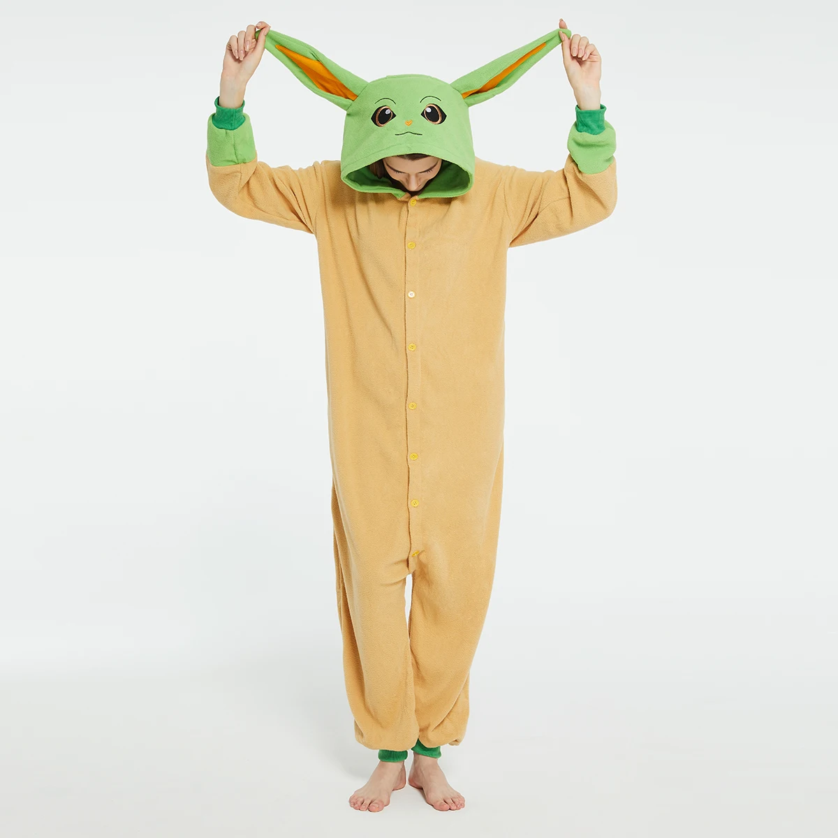 Baby Clothing Newborn - Adults Yoda Baby Grogu Onesies Halloween