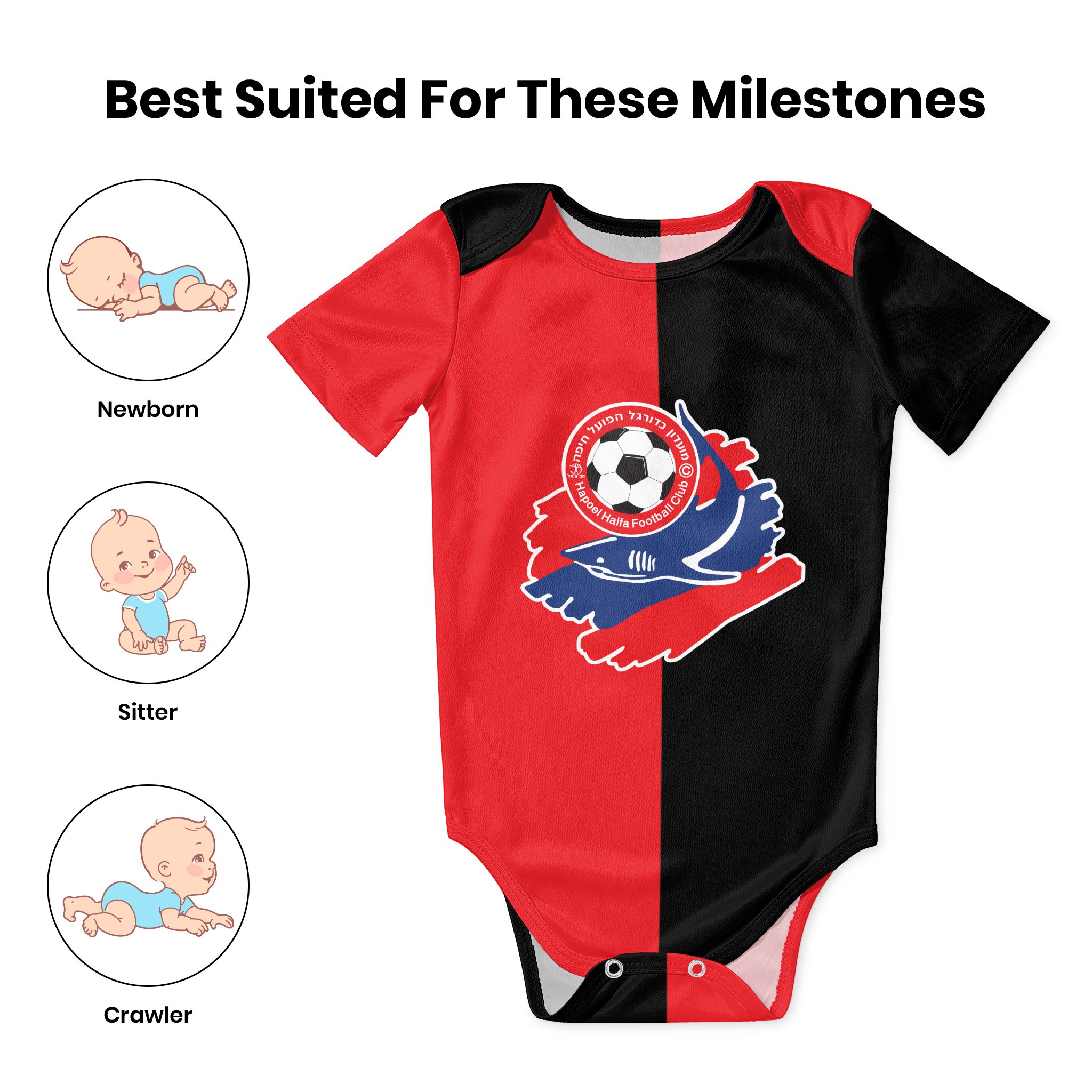 Hapoel Haifa Baby Bodysuit Uni - Baby Clothing Newborn review and price