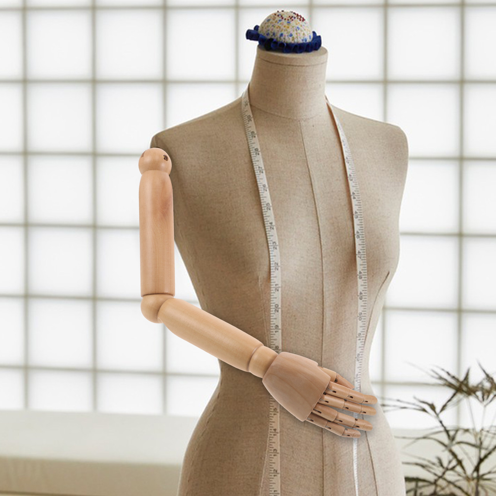 1Pair Natural Wooden Mannequin - Baby Clothing Drawing review and price