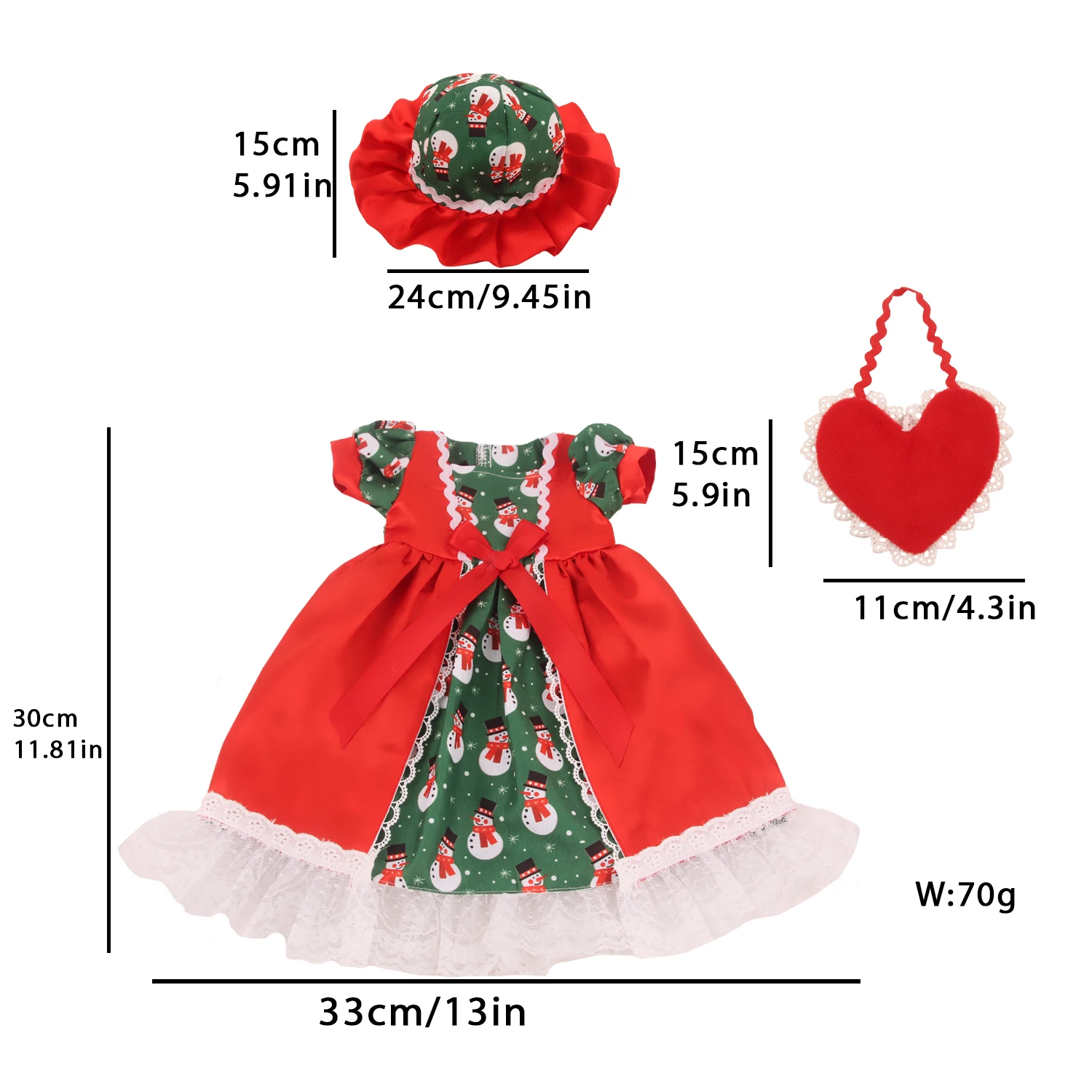 22 Inch Reborn Doll Clothes Se - Baby Clothing Gift Set review and price