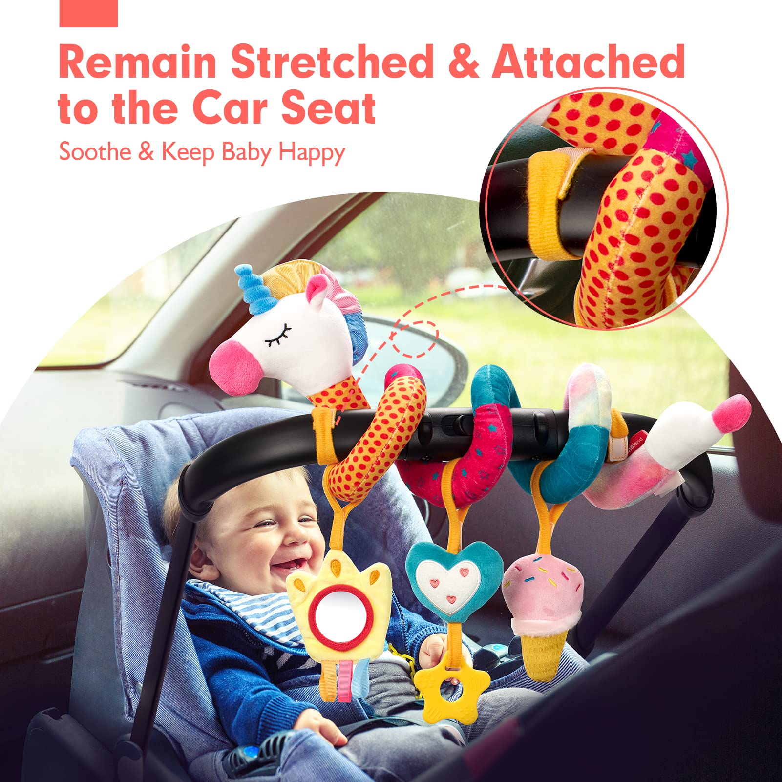 Car Seat Toys for Babies Rattl - Baby Clothing Gift Set review and price