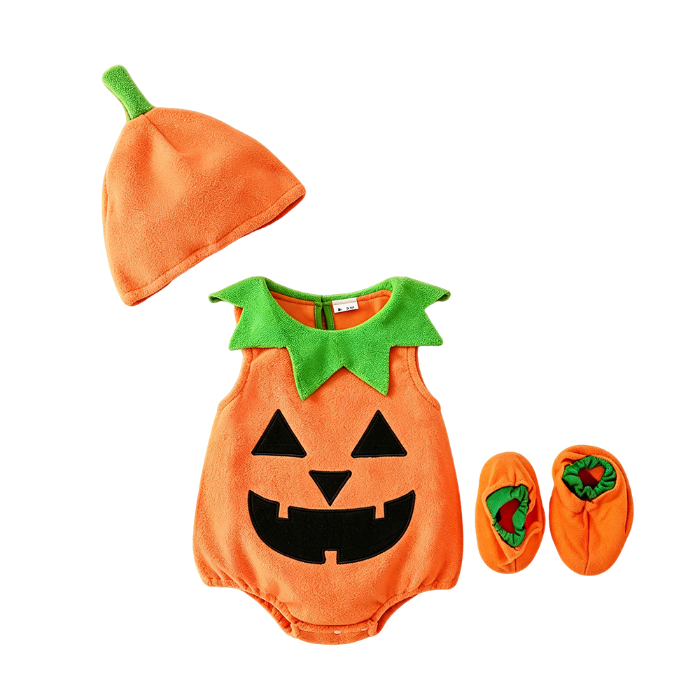 Cute Pumpkin Embroidery Baby R - Baby Clothing Newborn review and price